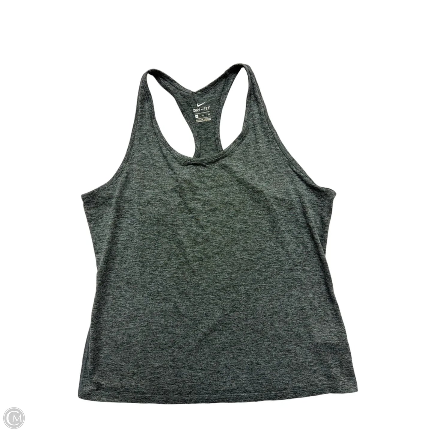 Athletic Tank Top By Nike Apparel In Grey, Size: Xl