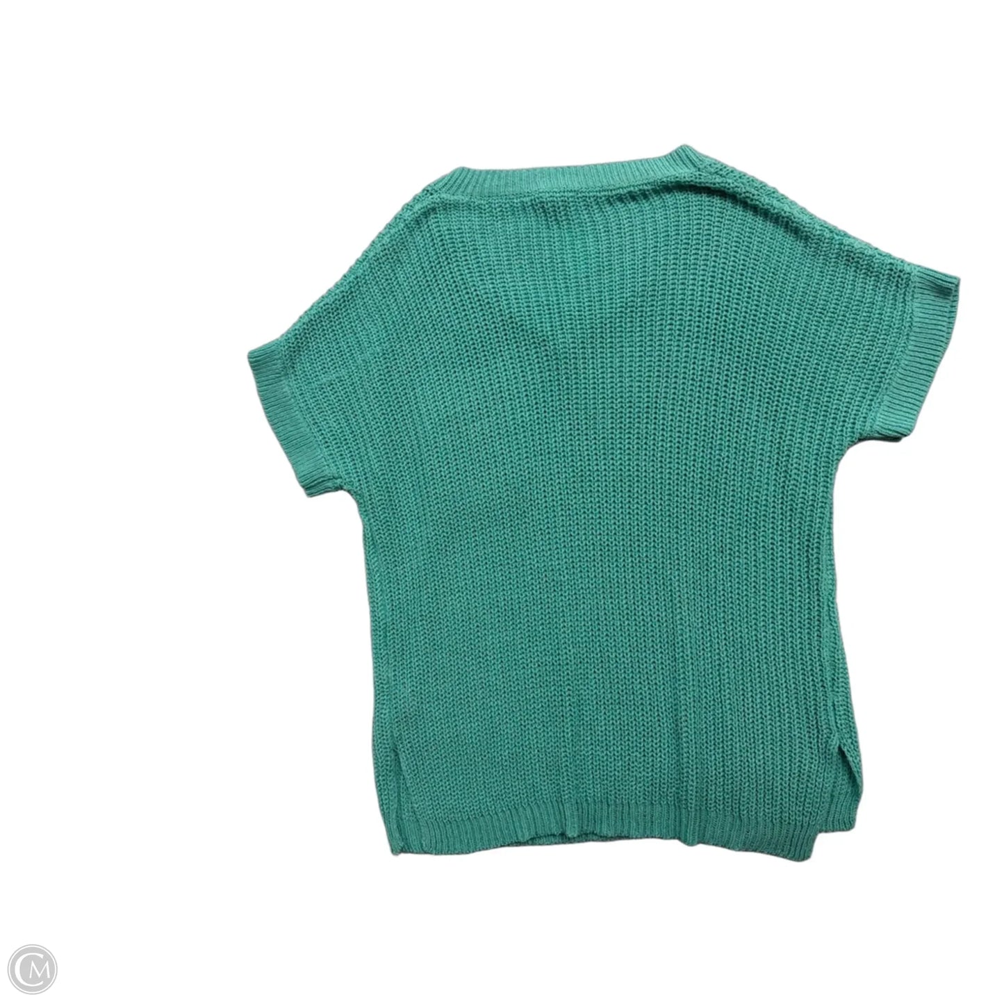 Sweater Short Sleeve By Bibi In Blue, Size: Xl