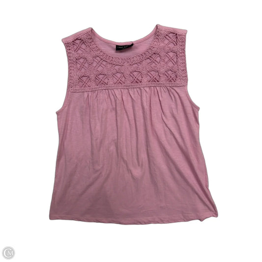 Tank Top By Lane Bryant In Pink, Size: Xl
