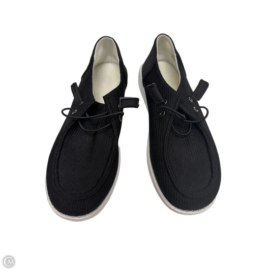 Shoes Flats By Clothes Mentor In Black, Size: 10