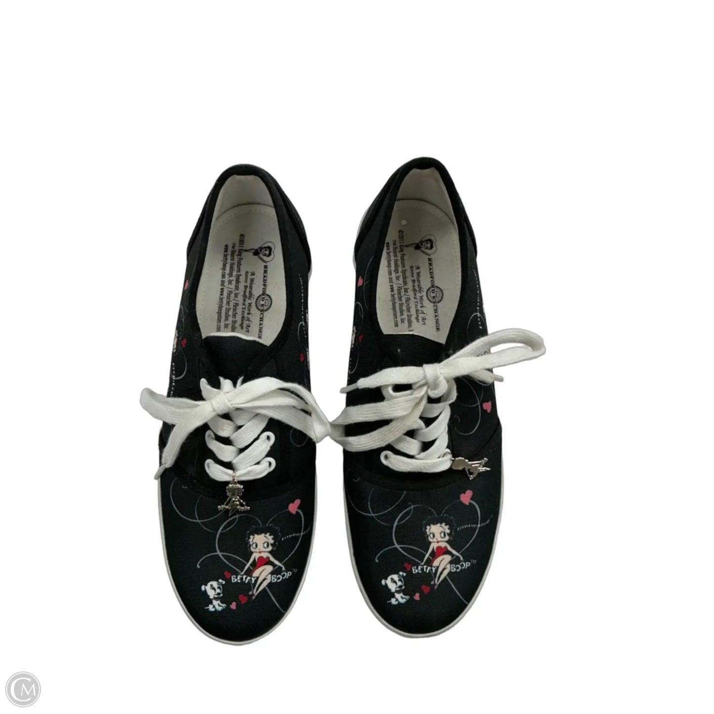 Shoes Sneakers By Clothes Mentor In Black, Size: 8.5