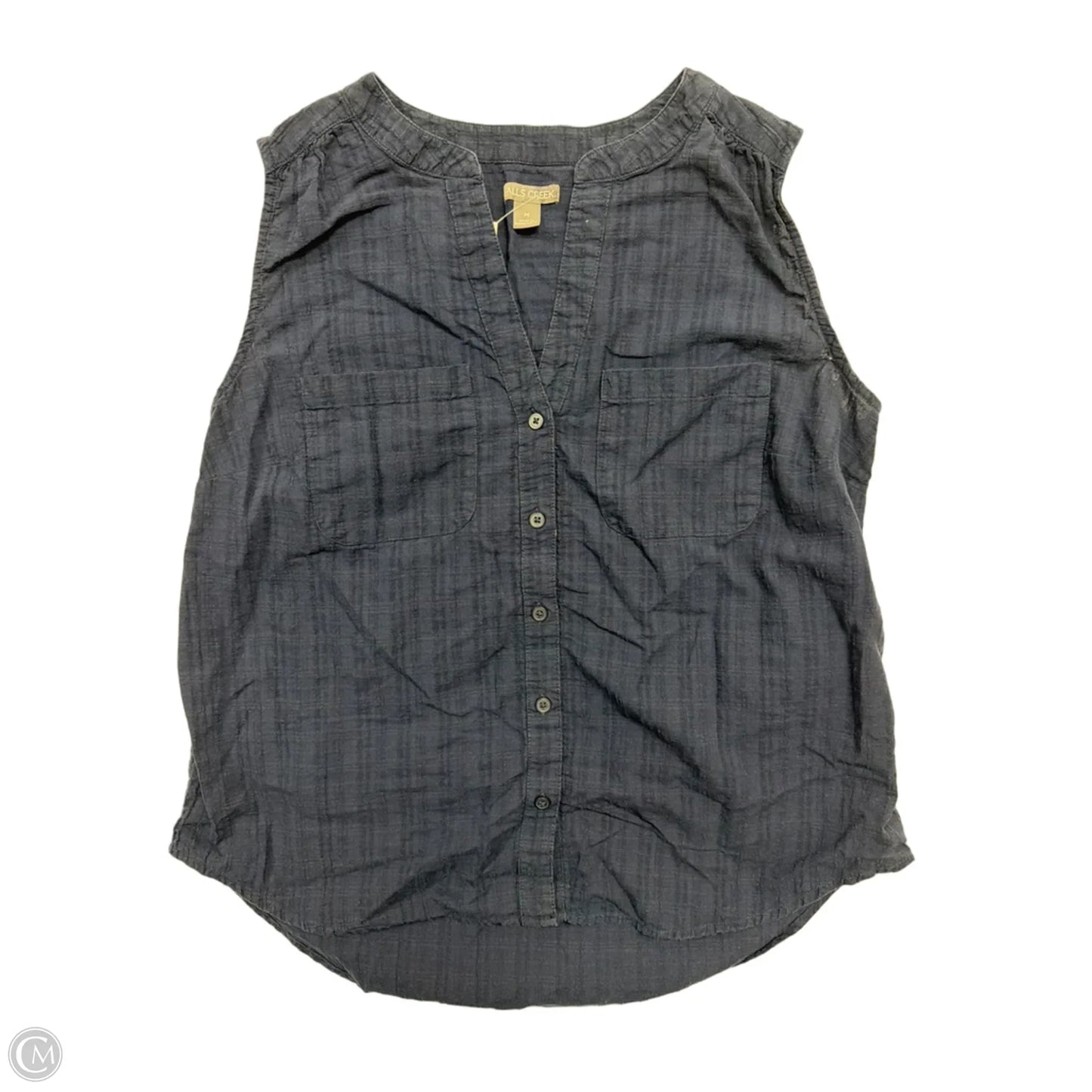 Top Sleeveless By Falls Creek In Navy, Size: M