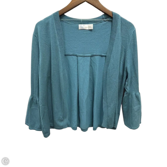 Cardigan By Time And Tru In Blue, Size: L
