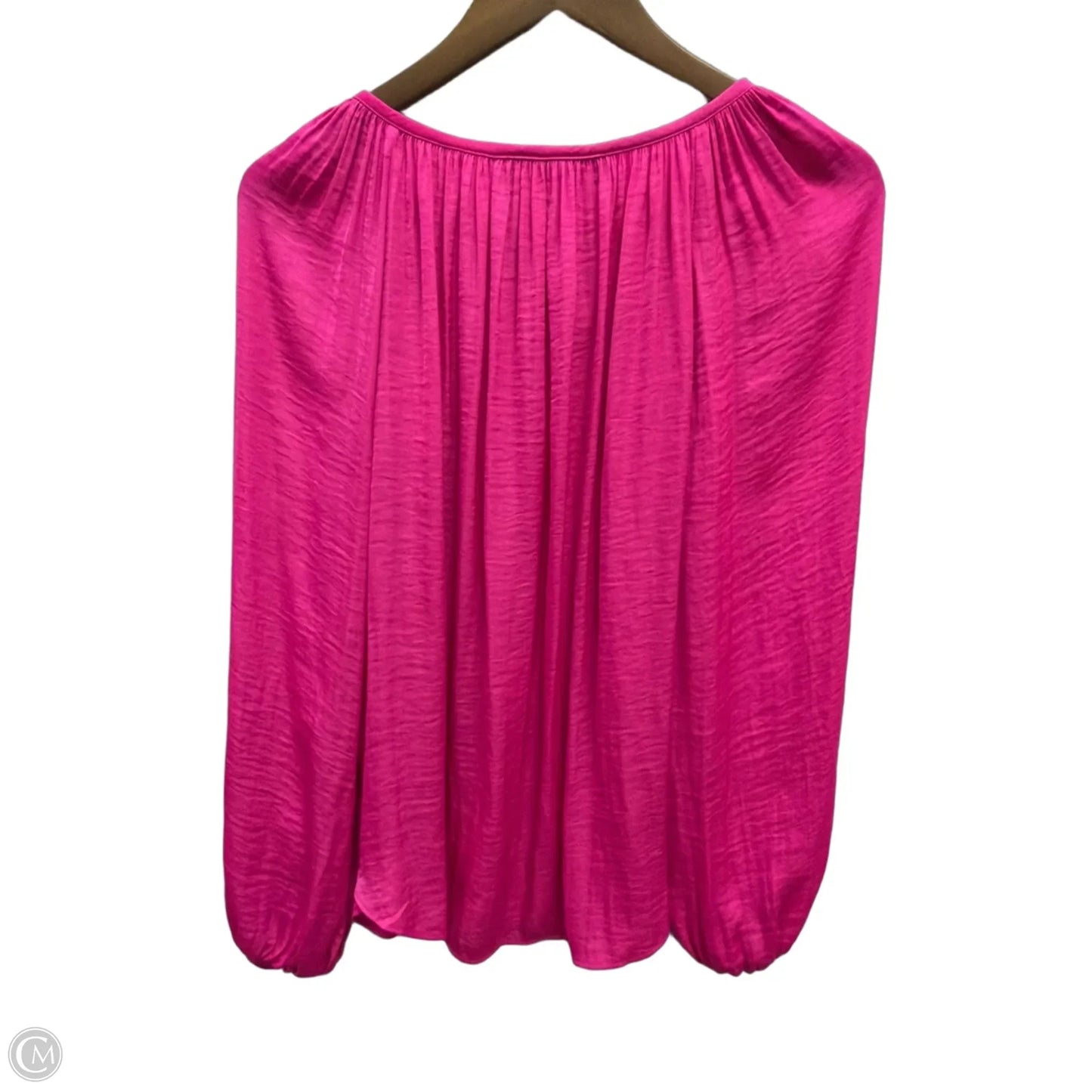 Top Long Sleeve By Jennifer Lopez In Pink, Size: S