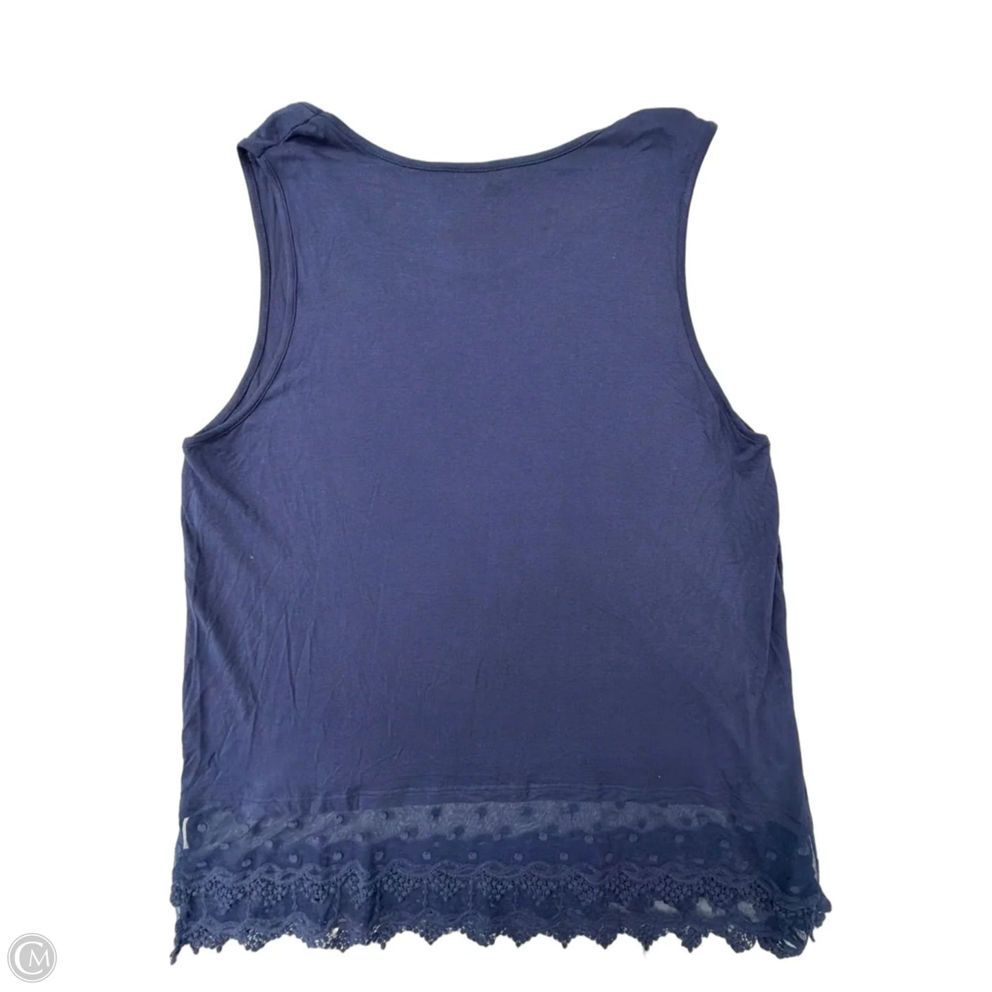 Tank Top By Clothes Mentor In Navy, Size: 1x