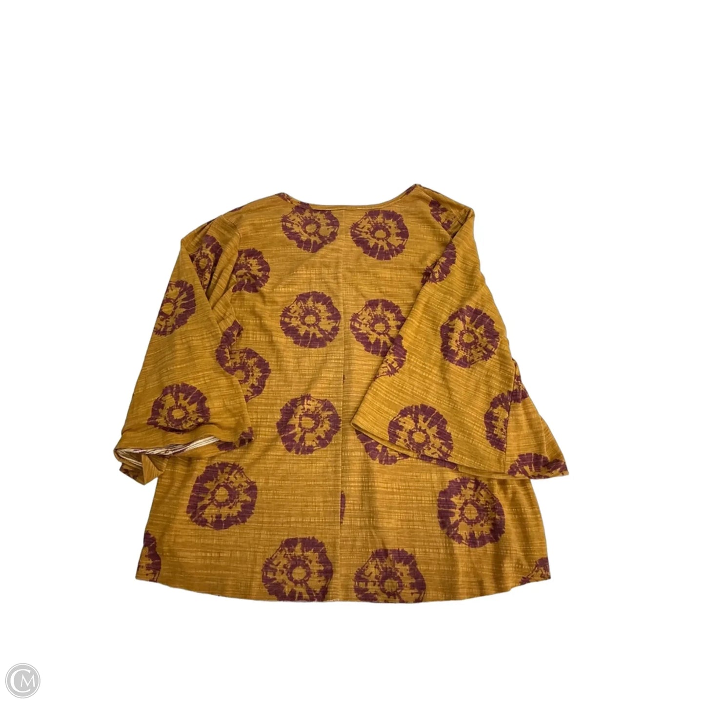 Top Cami By Wonderly In Pink & Yellow, Size: 2x