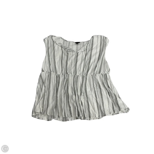 Top Sleeveless By Torrid In Striped Pattern, Size: 1x