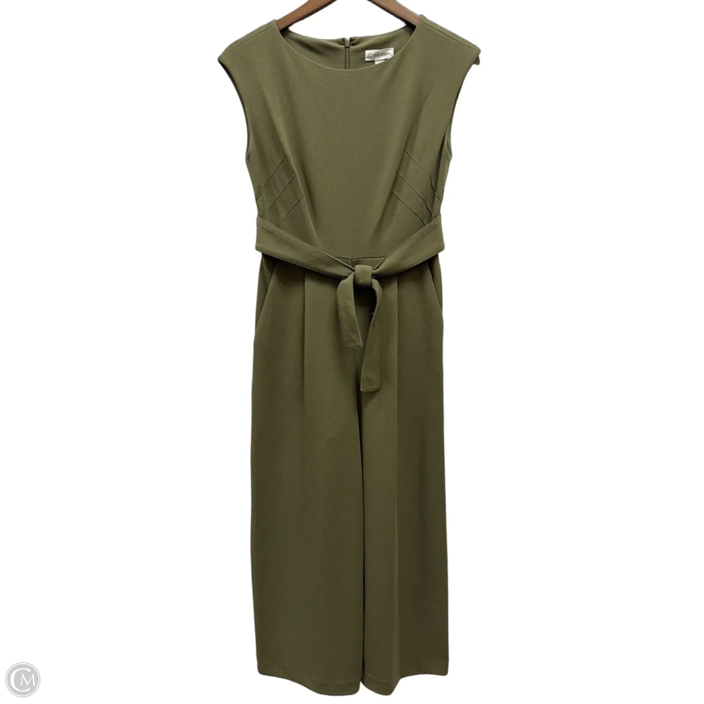 Jumpsuit By Calvin Klein In Green, Size: Xs