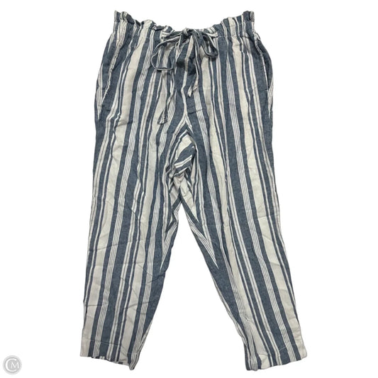 Pants Linen By Beachlunchlounge In Striped Pattern, Size: Xl
