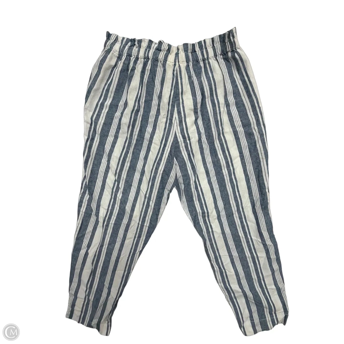 Pants Linen By Beachlunchlounge In Striped Pattern, Size: Xl