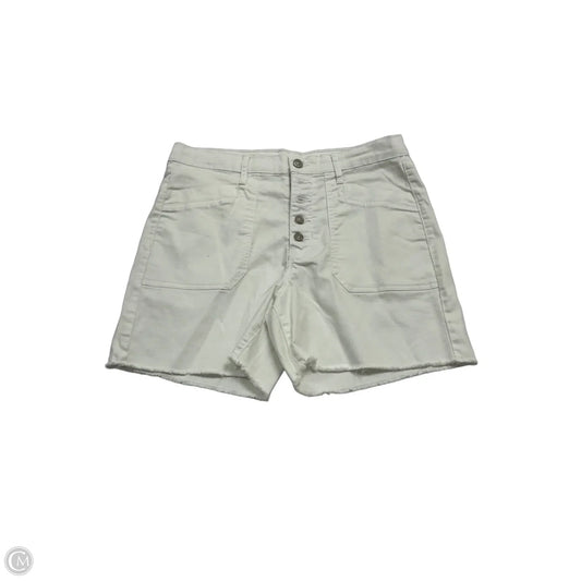 Shorts By Nicole Miller In White, Size: 10