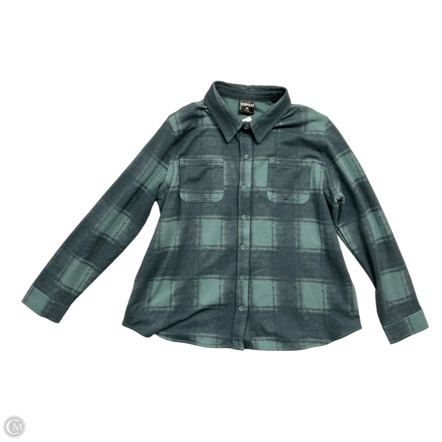 Top Long Sleeve By 32 Degrees In Blue, Size: L