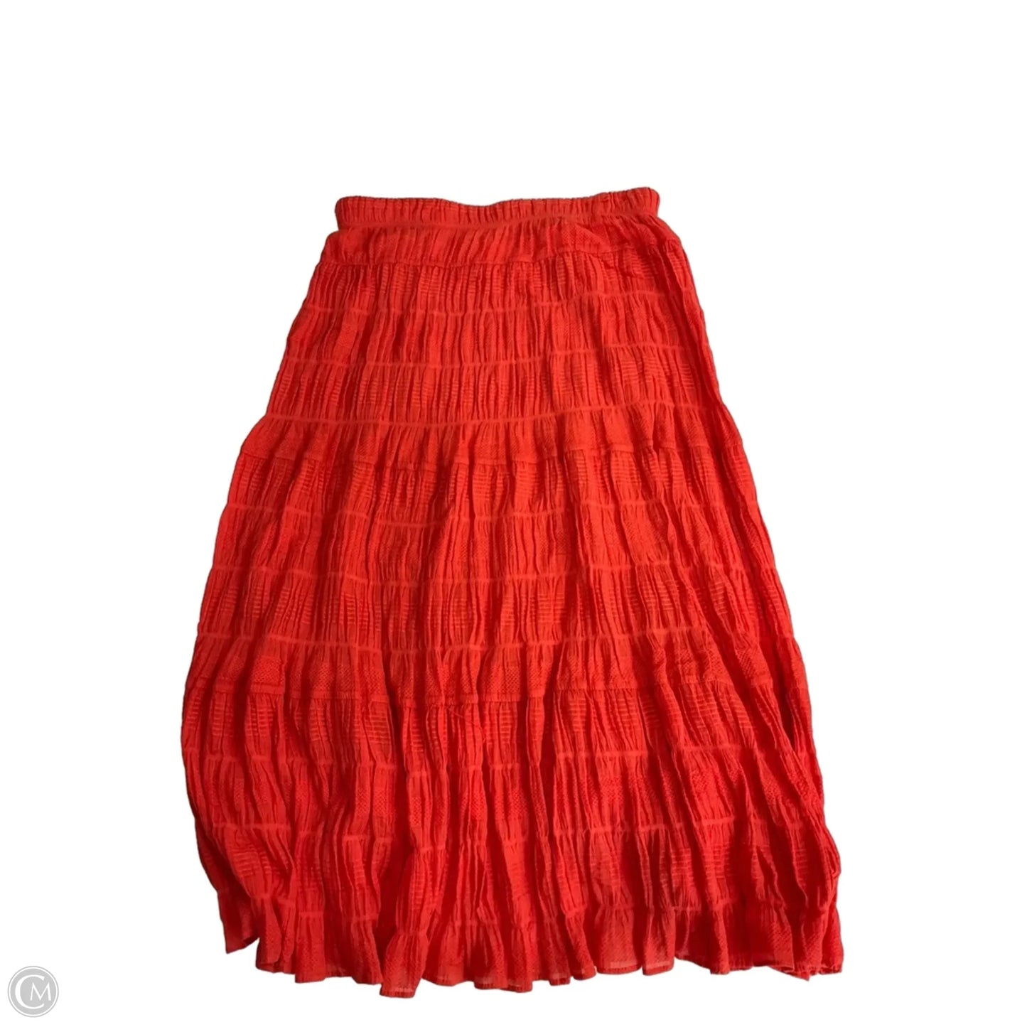 Skirt Maxi By Max Studio In Orange, Size: M