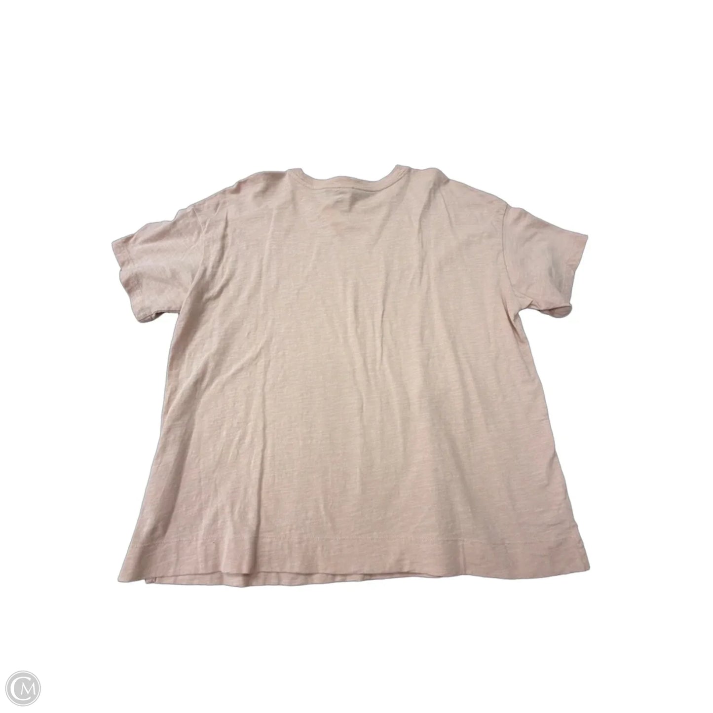 Top Short Sleeve Basic By Old Navy In Pink, Size: M