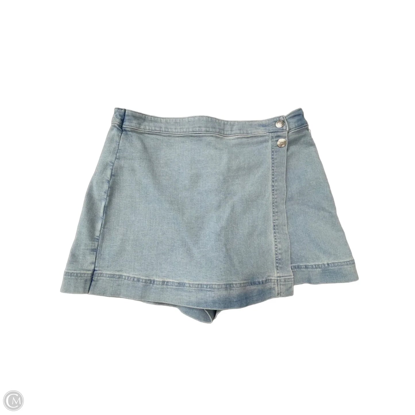 Skort By Loft In Blue Denim, Size: 12