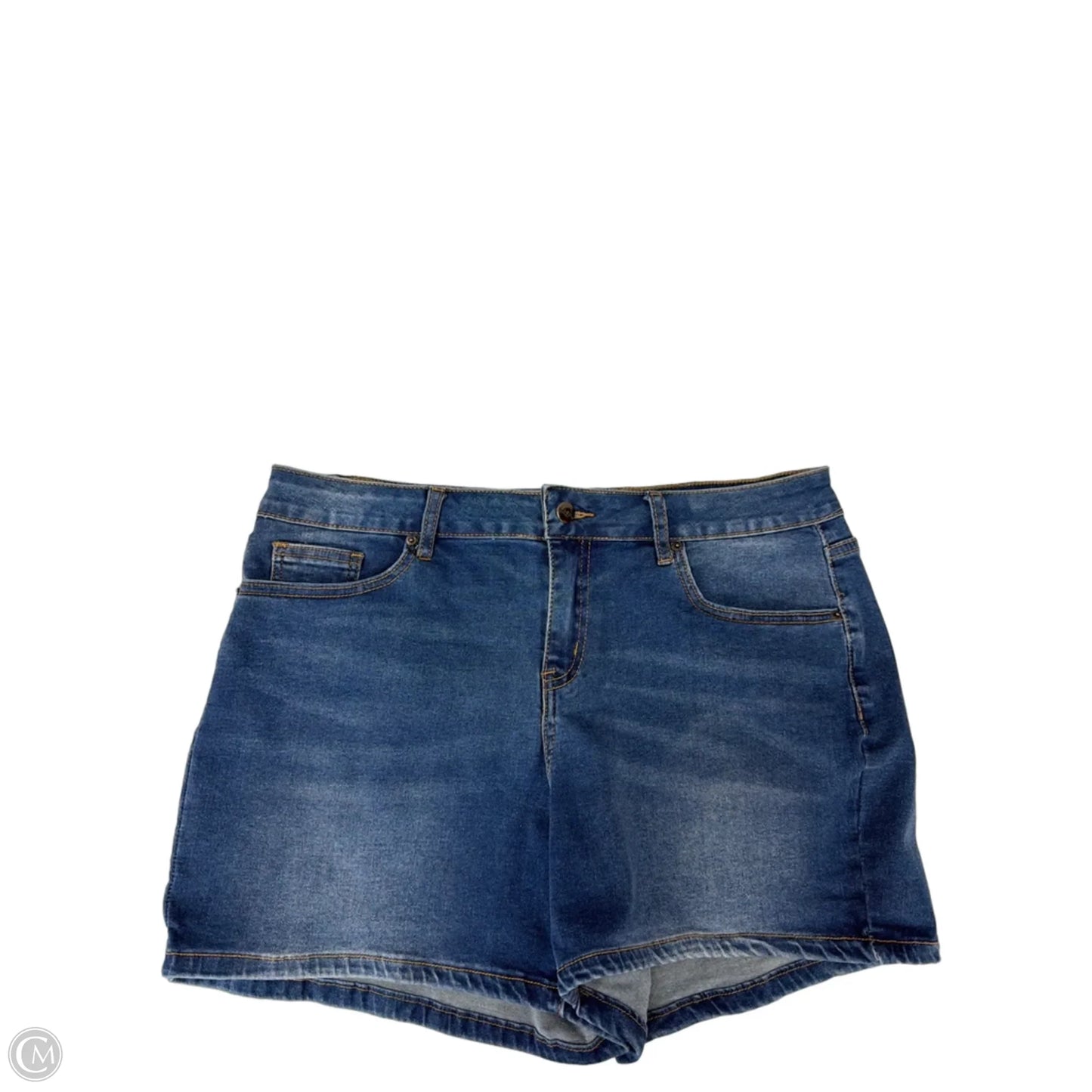 Shorts By Bleu In Blue Denim, Size: 14