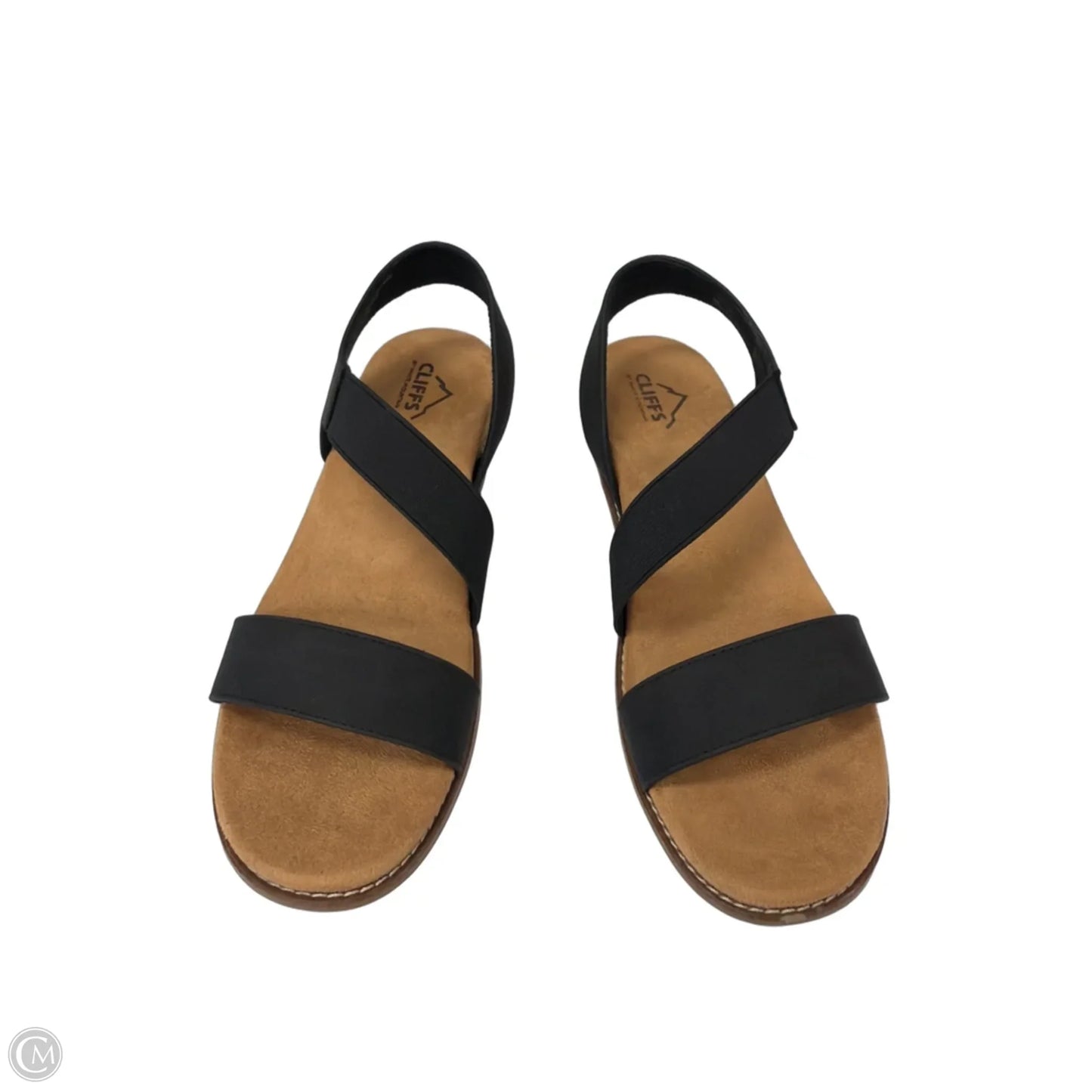 Sandals Flats By Cliffs By White Mountain In Black, Size: 9