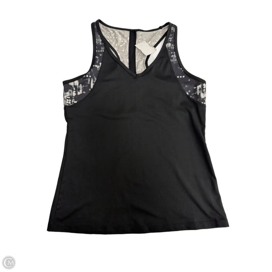 Athletic Tank Top By Tail In Black, Size: M