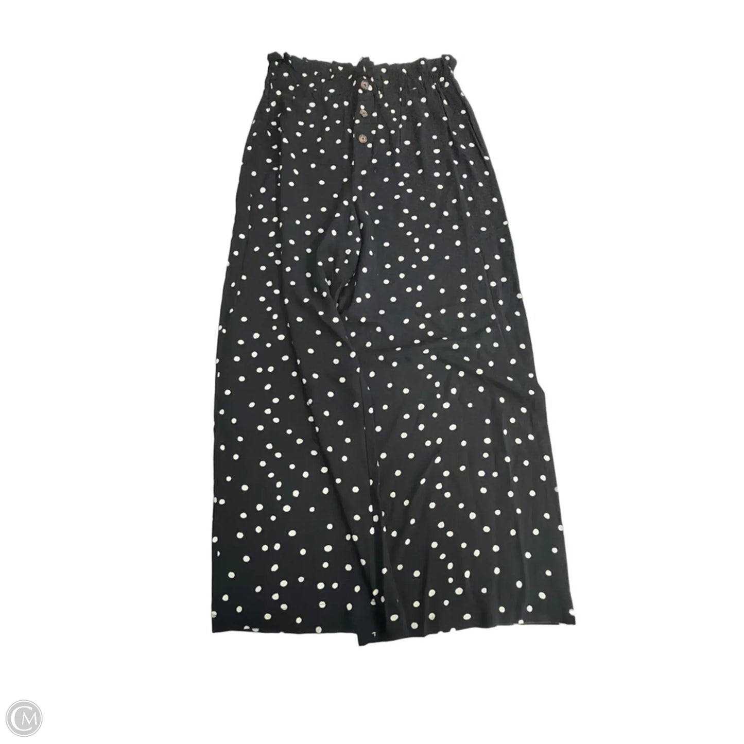 Pants Wide Leg By Xhilaration In Polkadot Pattern, Size: 12