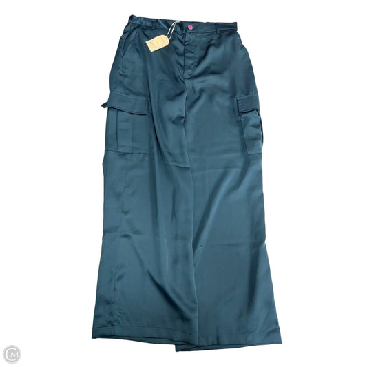 Pants Wide Leg By Good Luck Gem In Blue, Size: 14