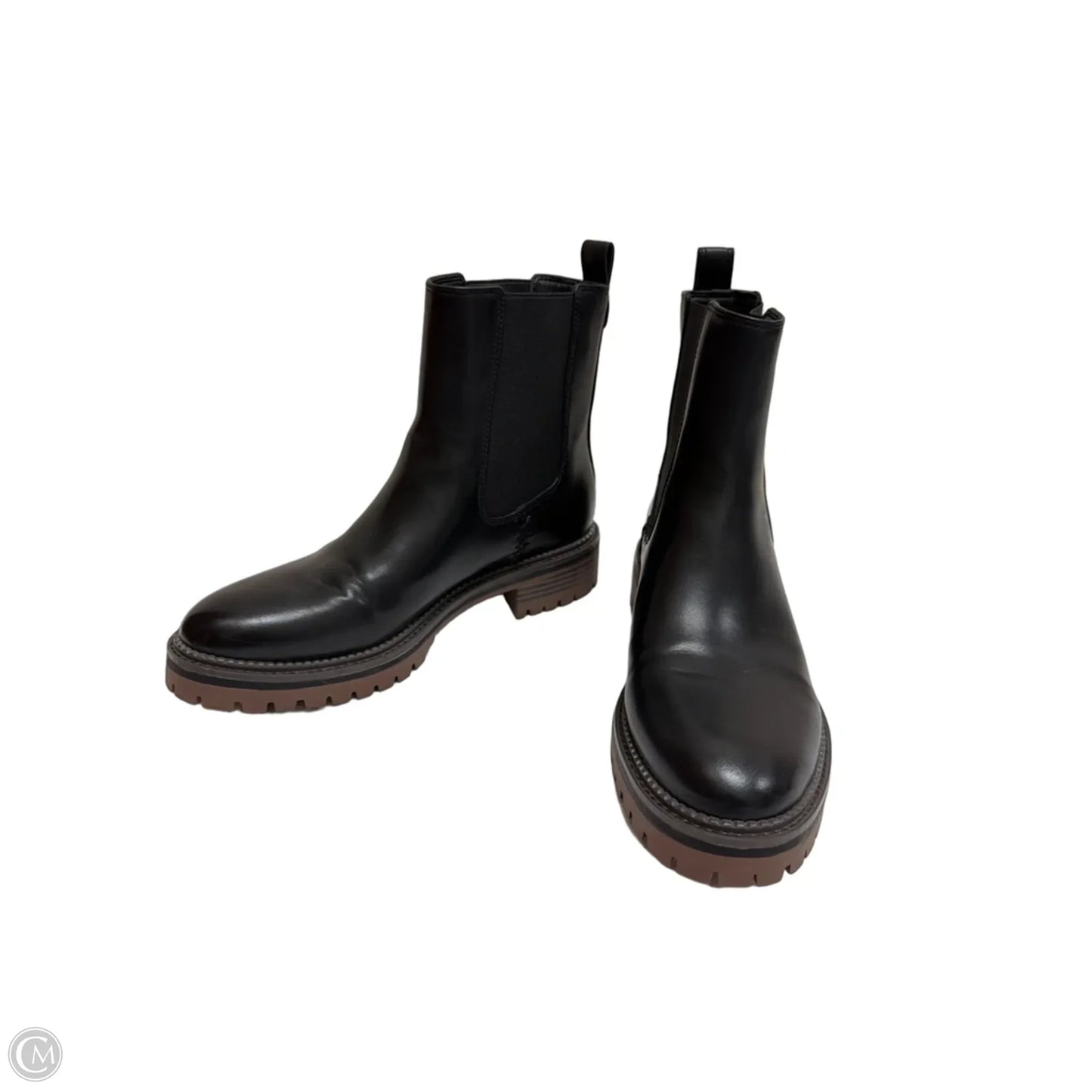 Boots Combat By Crown Vintage In Black, Size: 9