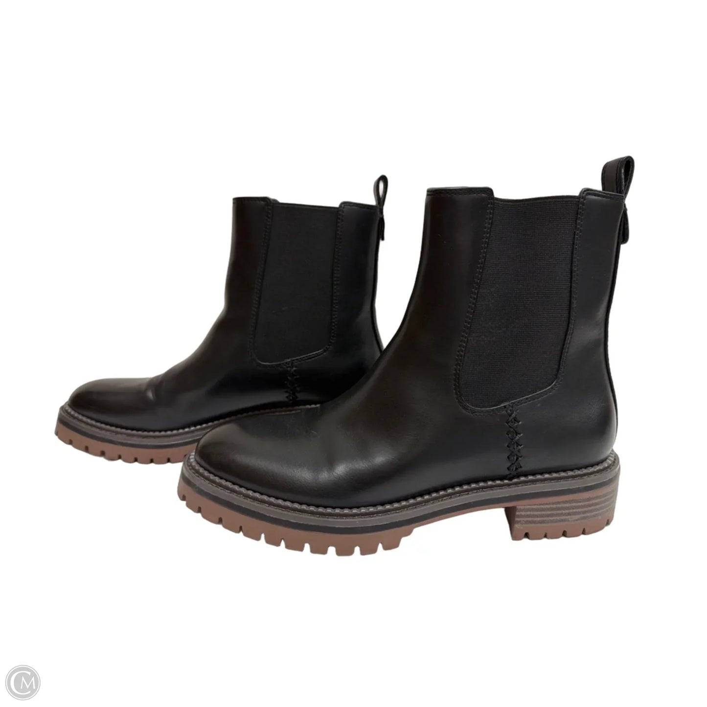 Boots Combat By Crown Vintage In Black, Size: 9