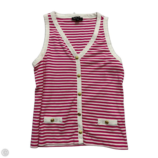 Tank Top By Nautica In Striped Pattern, Size: L
