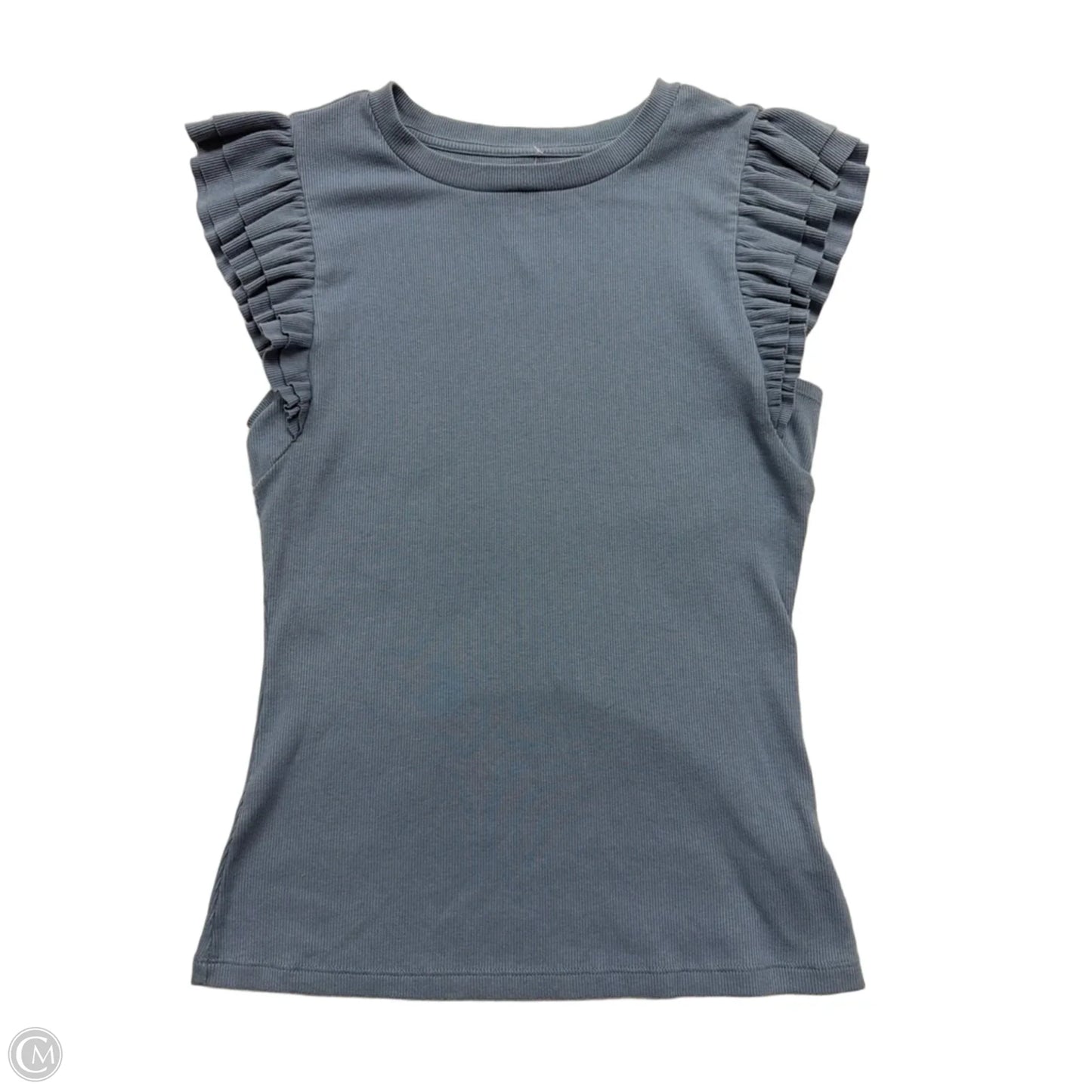 Top Sleeveless By Gap In Blue, Size: M