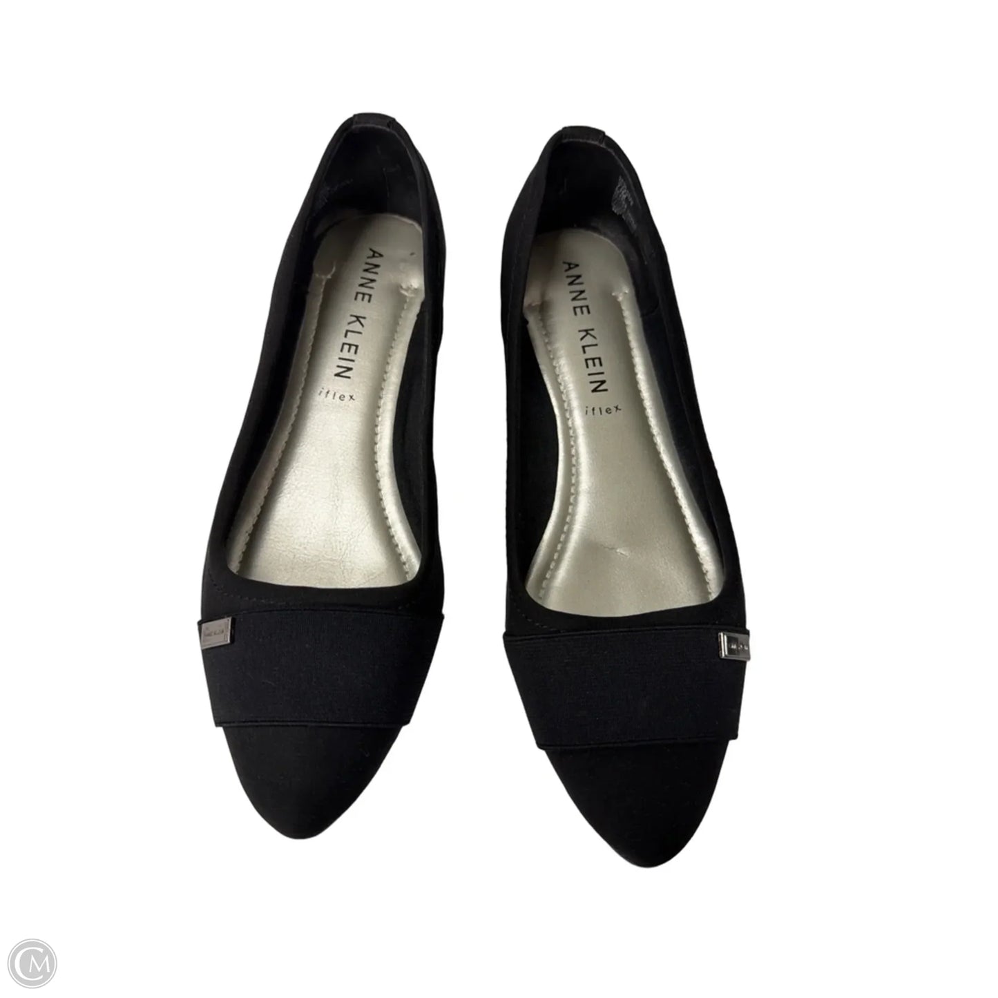 Sandals Flats By Anne Klein In Black, Size: 7.5