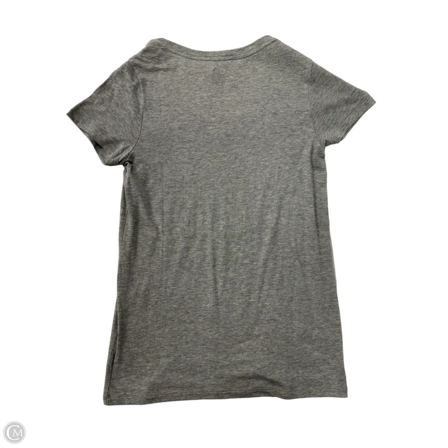 Top Short Sleeve Basic By Gap In Grey, Size: S