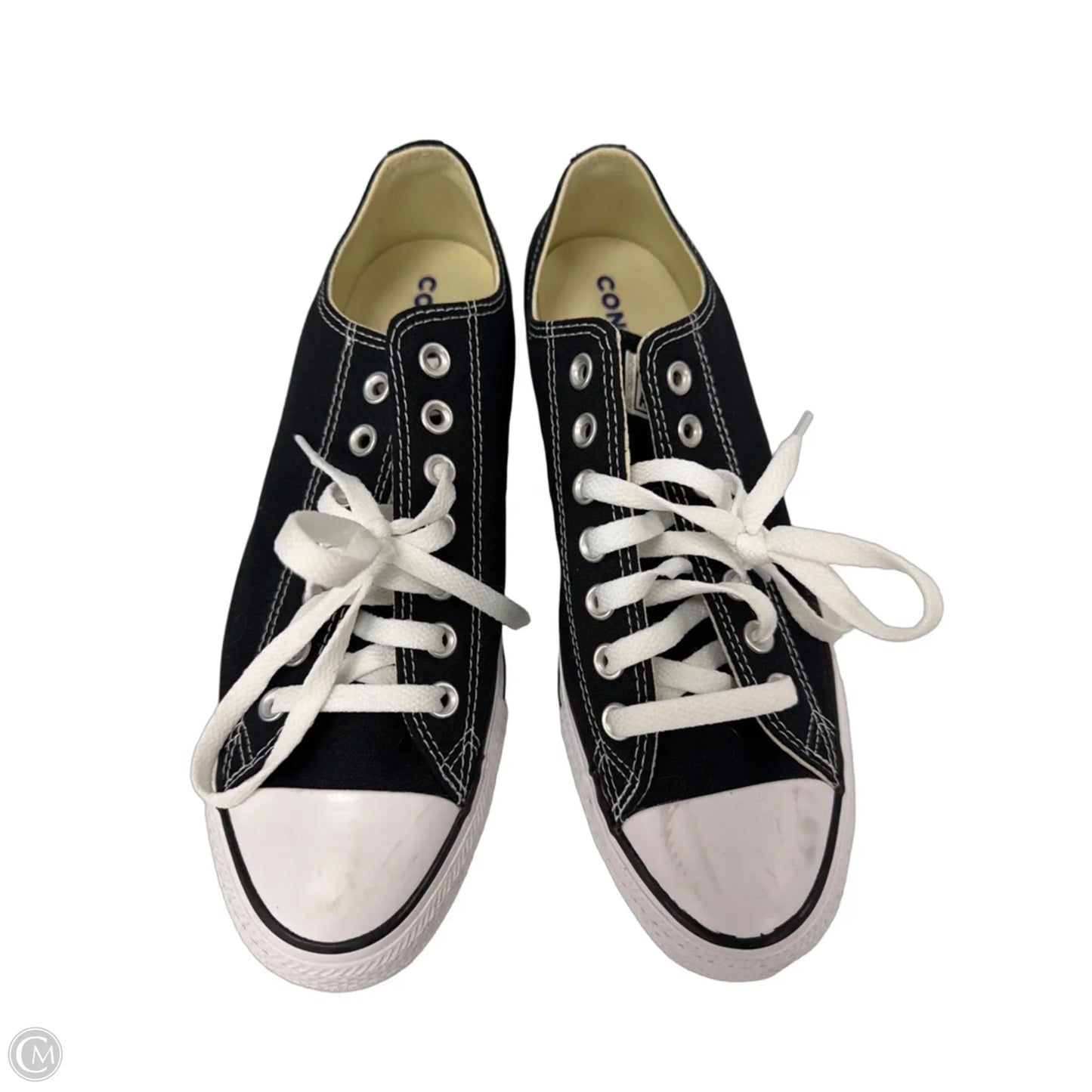Shoes Sneakers By Converse In Black & White, Size: 11