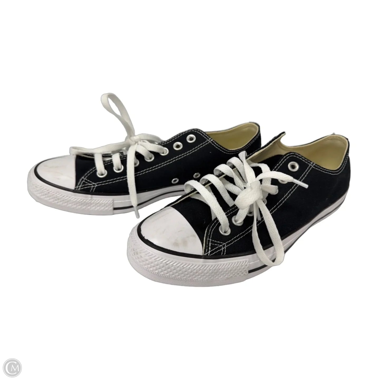 Shoes Sneakers By Converse In Black & White, Size: 11