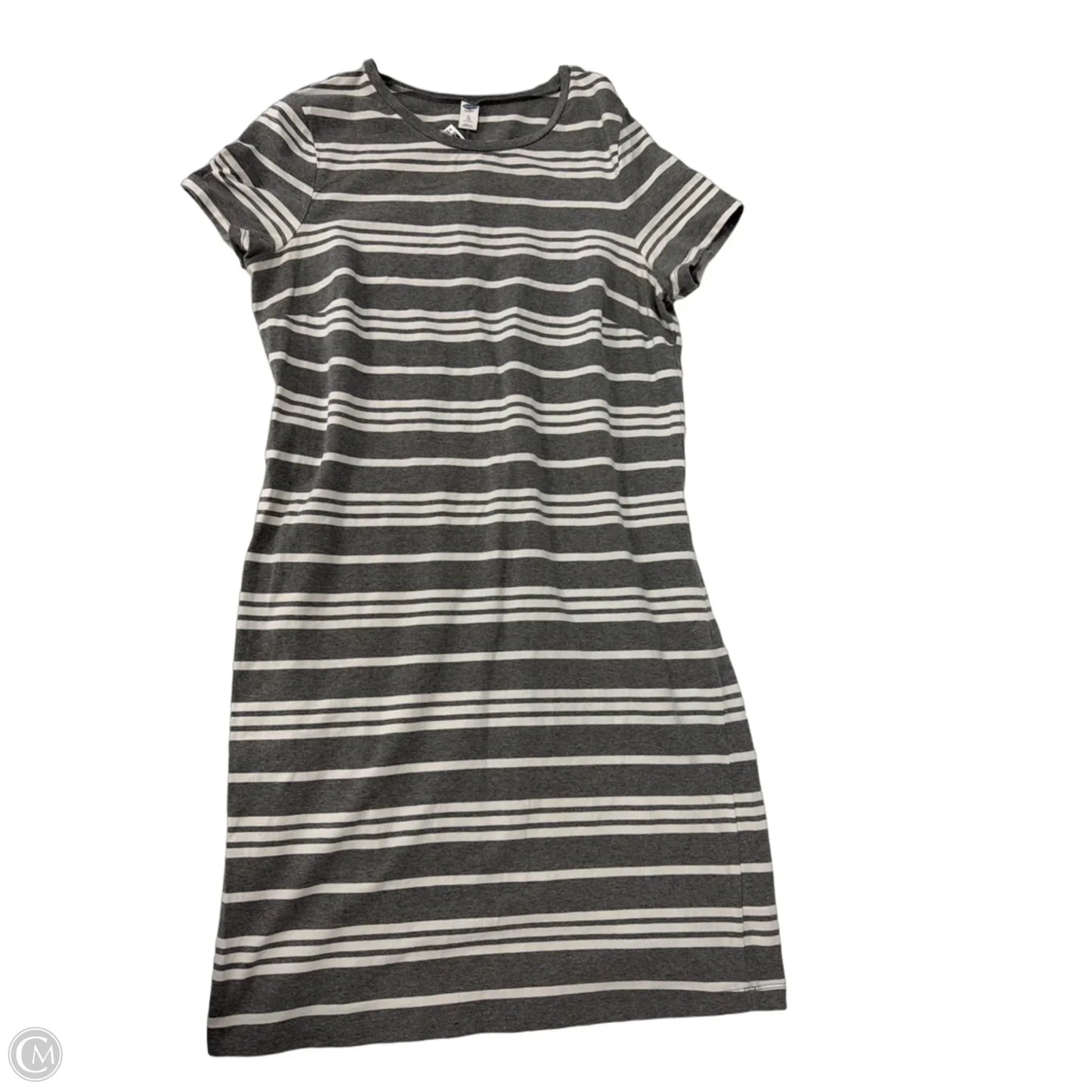Dress Casual Midi By Old Navy In Striped Pattern, Size: Xl