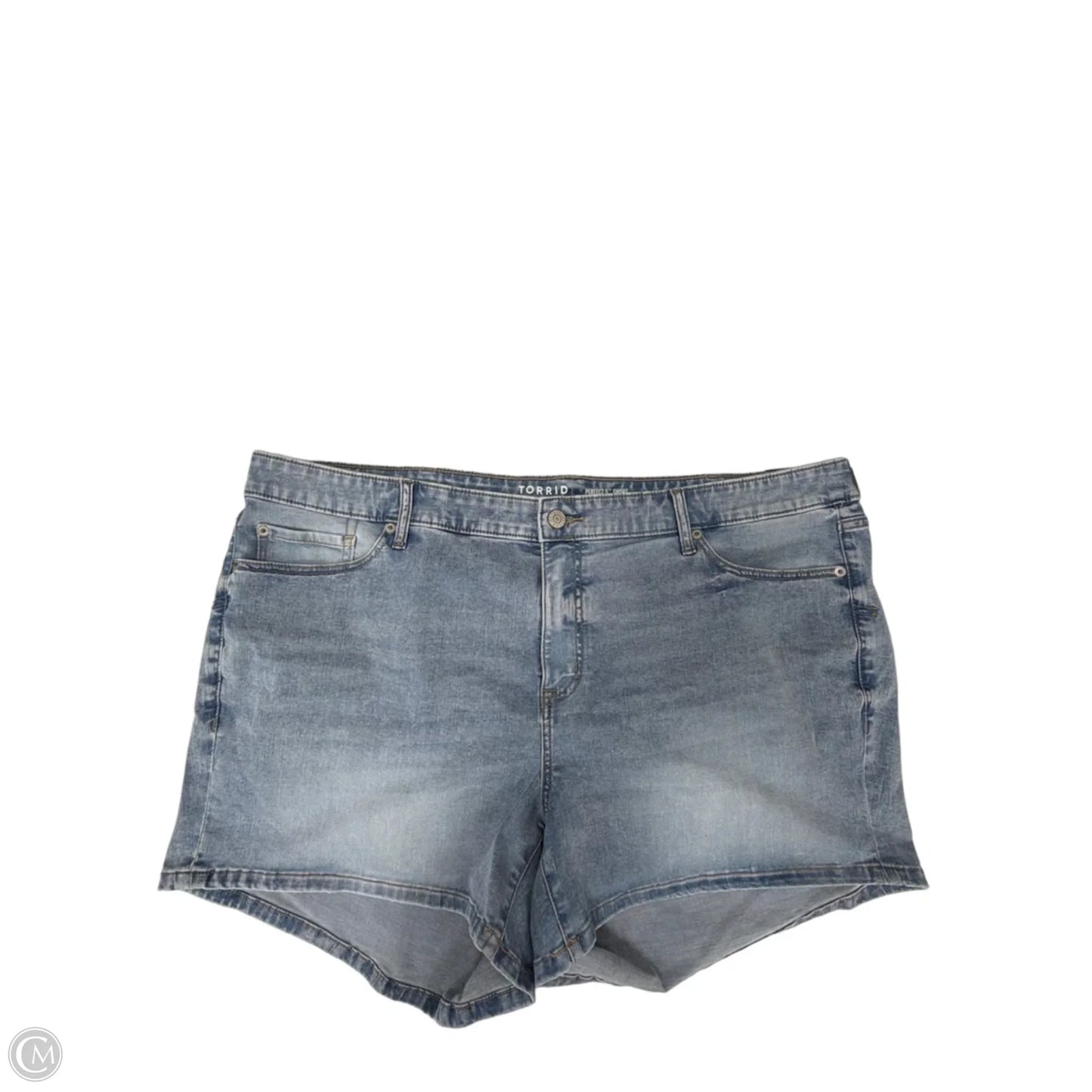 Shorts By Torrid In Blue Denim, Size: 24