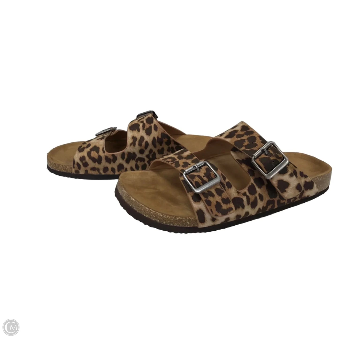 Sandals Flats By Torrid In Animal Print, Size: 9