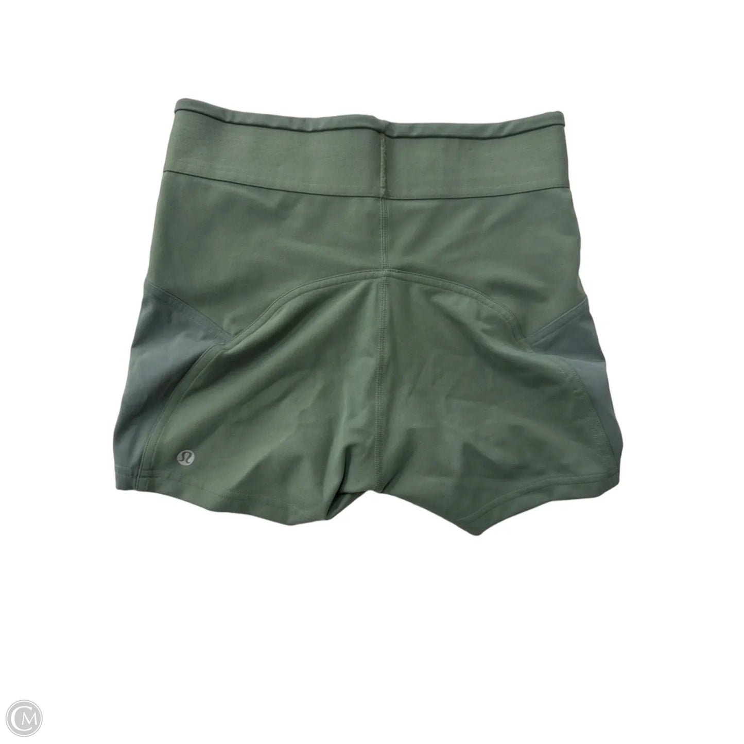 Athletic Shorts By Lululemon In Green, Size: S