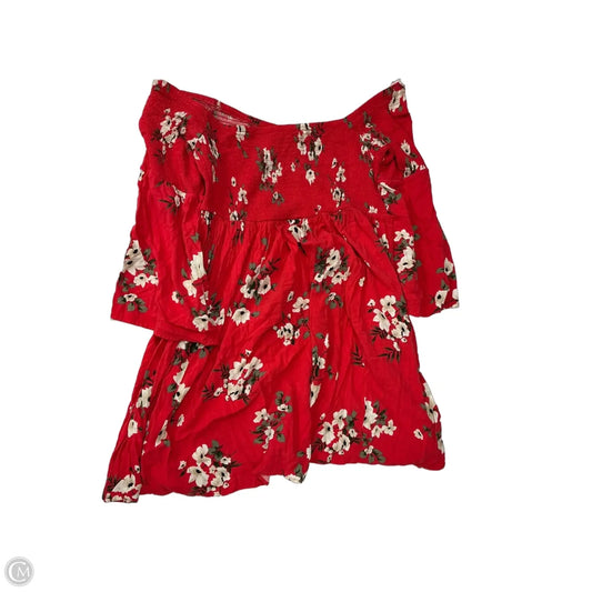Dress Casual Short By Torrid In Floral Print, Size: 3x