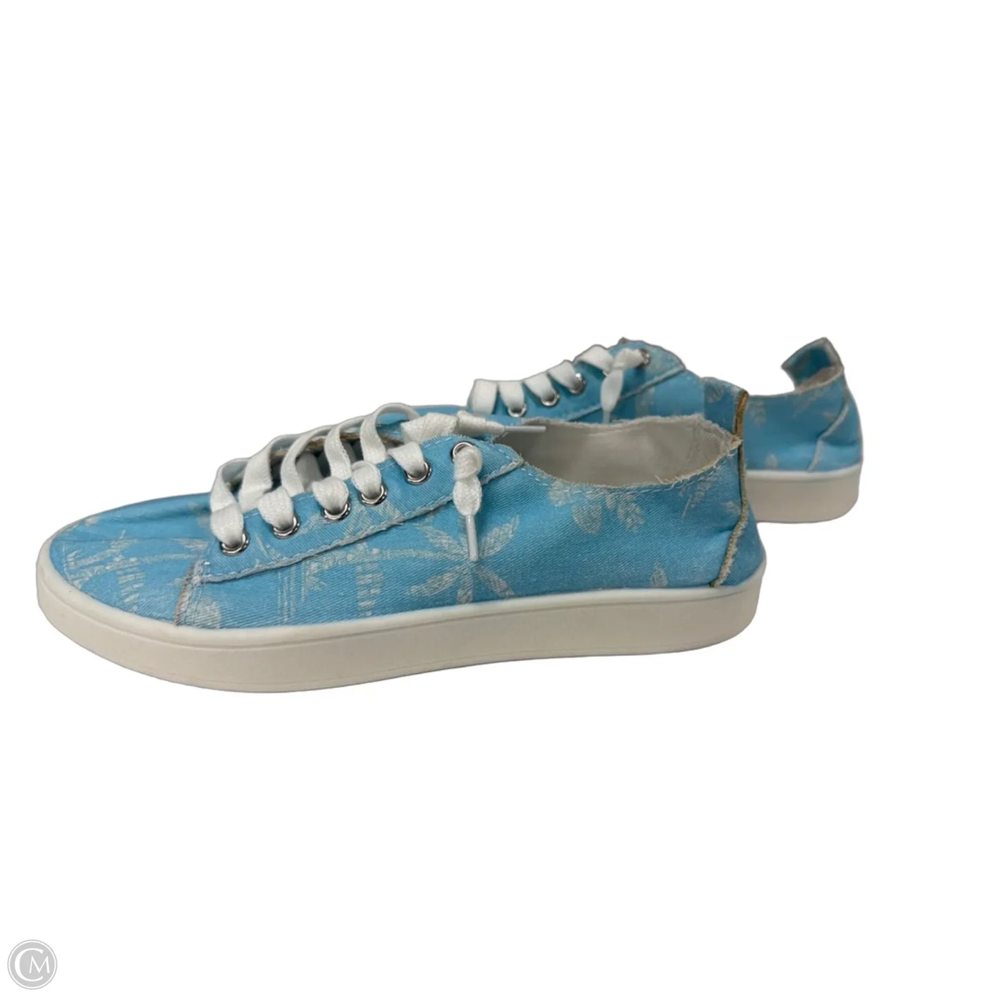 Shoes Sneakers By Clothes Mentor In Blue, Size: 7