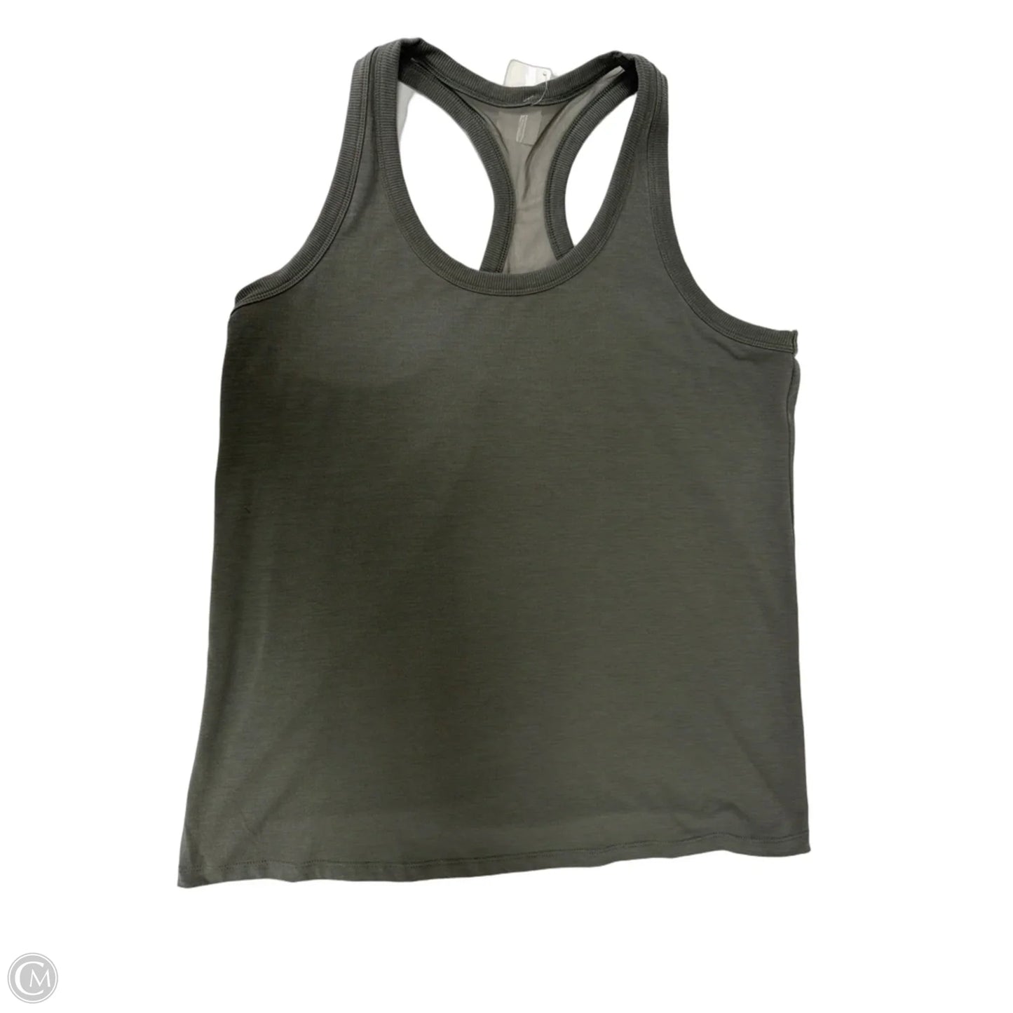 Athletic Tank Top By Athletic Works In Grey, Size: L
