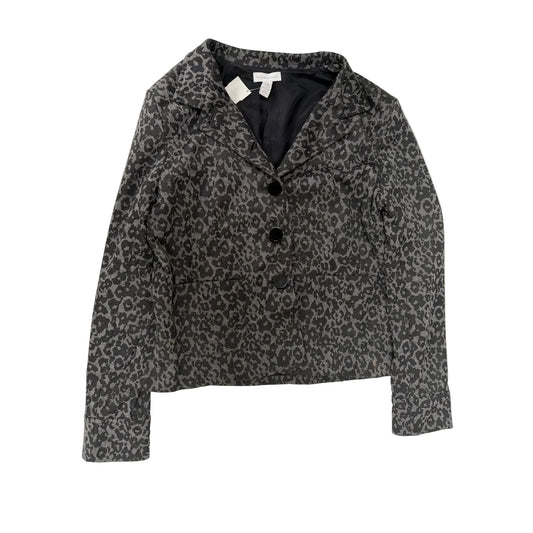 Blazer By Charter Club In Animal Print, Size: M