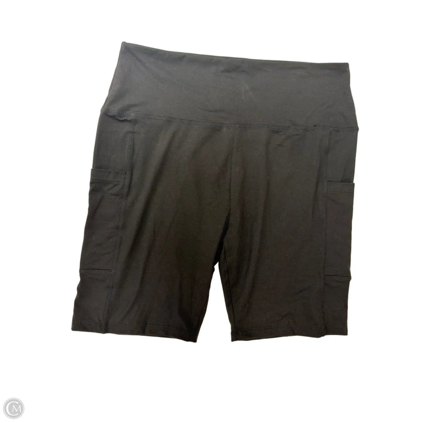 Athletic Shorts By Clothes Mentor In Black, Size: 1x