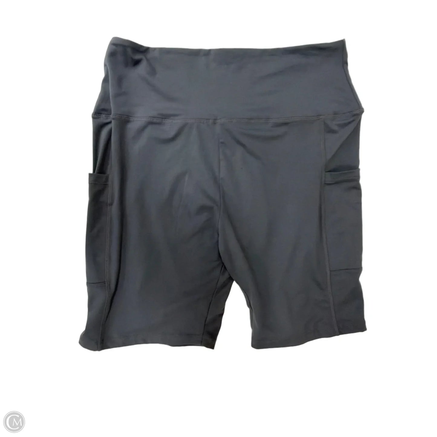 Athletic Shorts By Clothes Mentor In Grey, Size: 1x