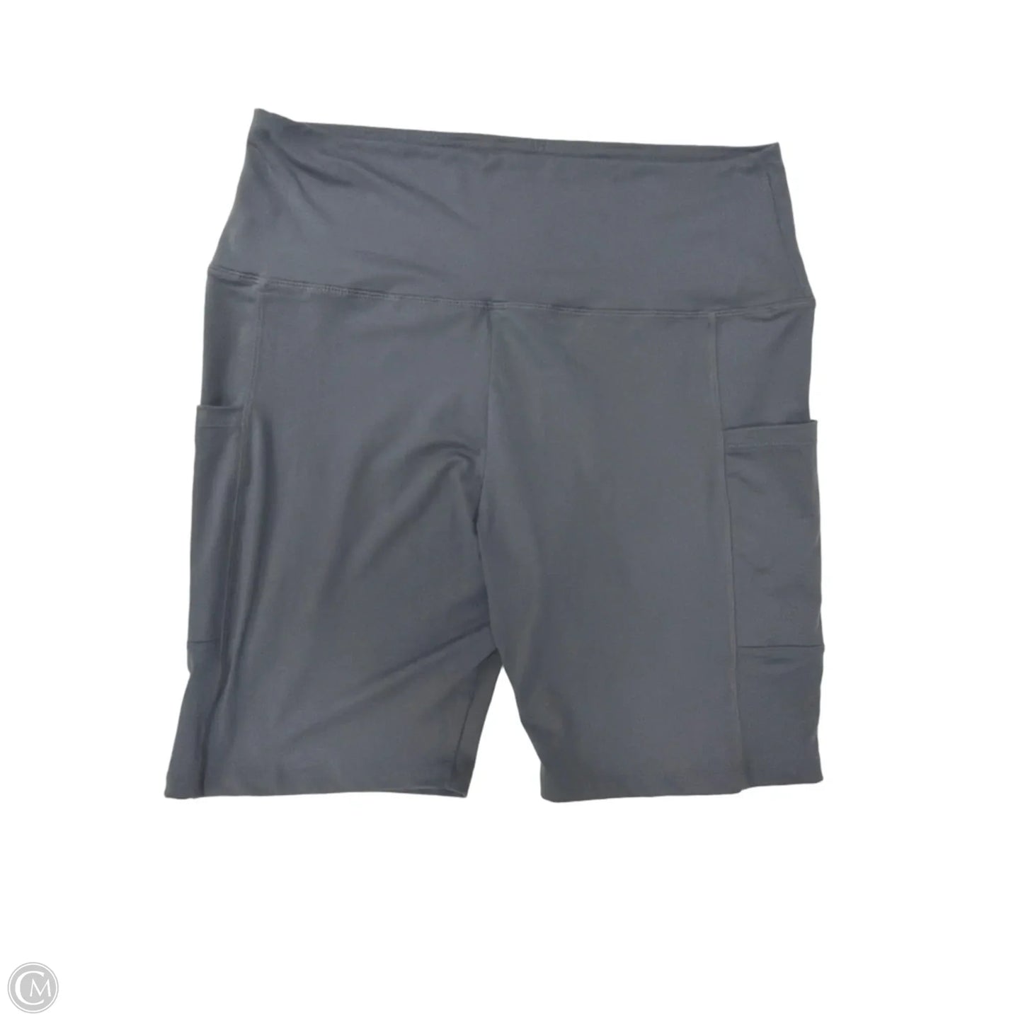 Athletic Shorts By Clothes Mentor In Grey, Size: 1x