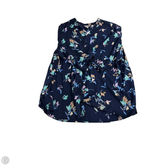 Top Short Sleeve By Catherines In Blue, Size: 2x