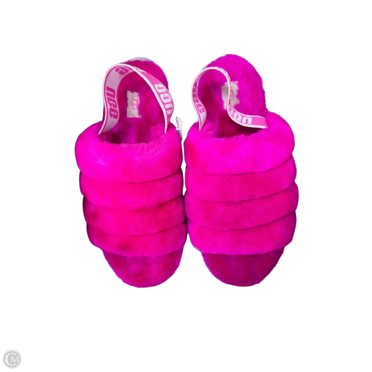 Sandals Designer By Ugg In Pink, Size: 9