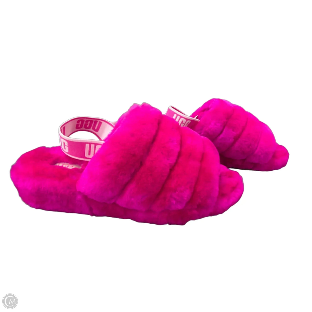 Sandals Designer By Ugg In Pink, Size: 9