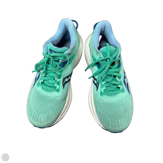 Shoes Athletic By Saucony In Green, Size: 7