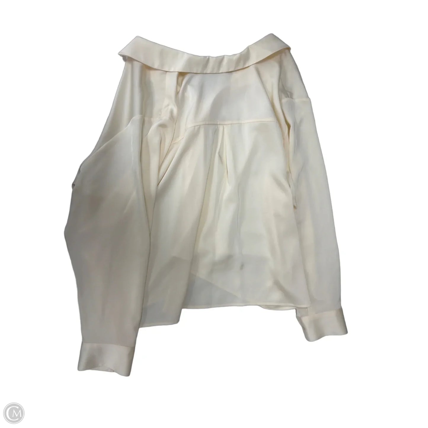 Top Long Sleeve By Old Navy In Cream, Size: 3x