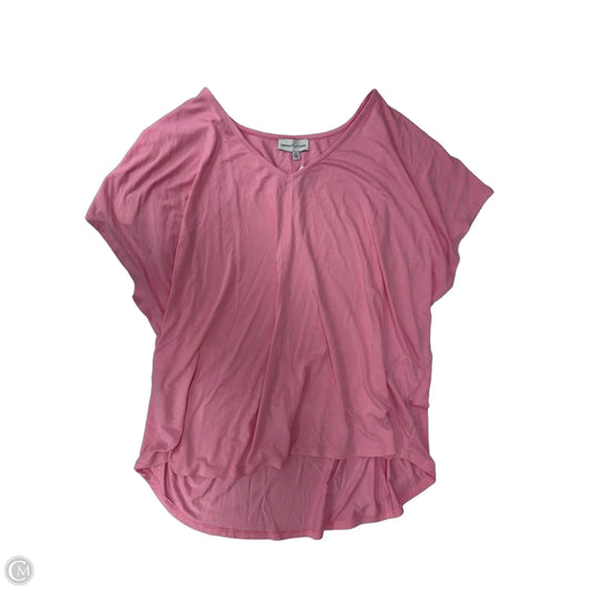 Top Sleeveless By Gibson And Latimer In Pink, Size: 1x