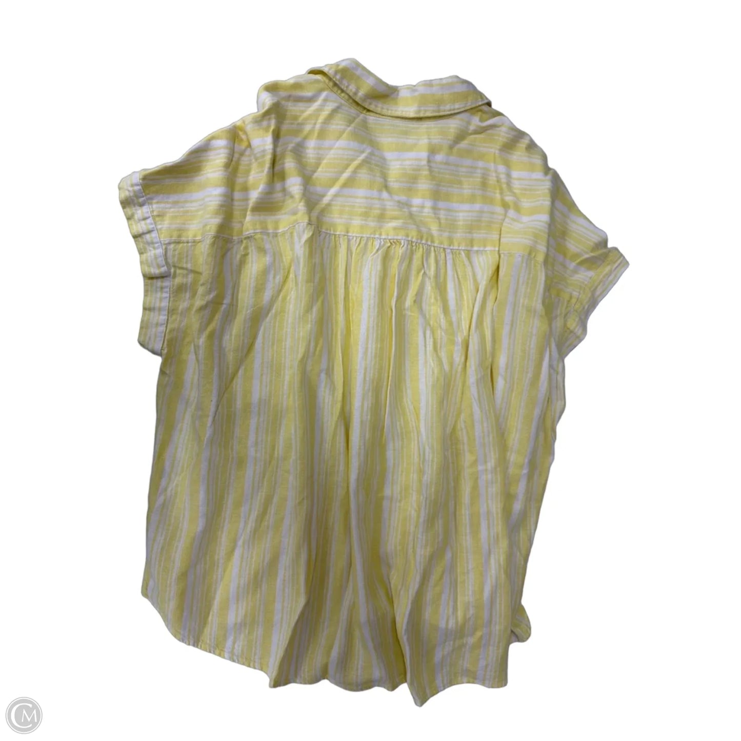 Top Sleeveless By Lane Bryant In Yellow, Size: 2x